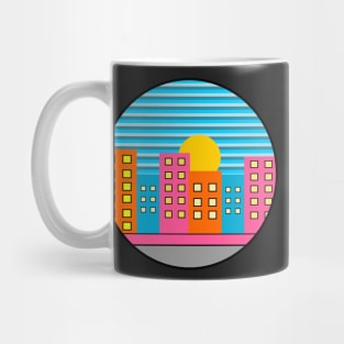 Colorful urban summer Mug